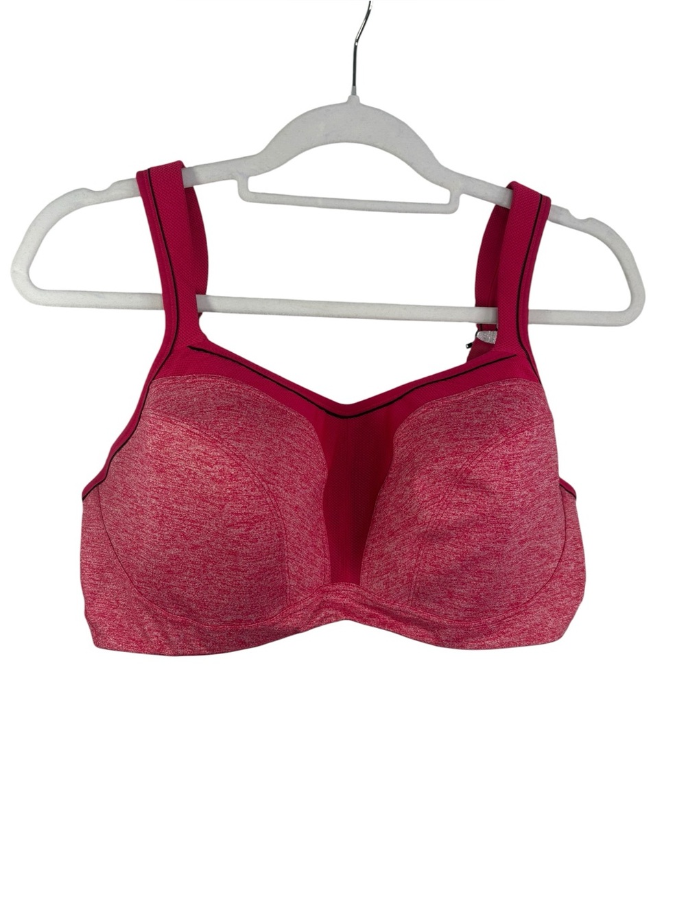 Panache Supportive Wireless-Feel Sports Bra - Pink size 40E
